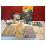 Beach Themed Items, Curtains, Pillow Cases