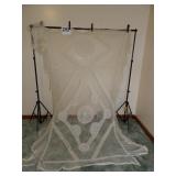 Antique Lace Bedspread As Is