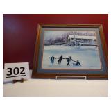"Blade Glide" by Steve Polomchak Amish Print