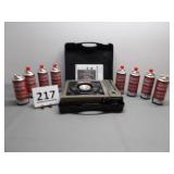 Butane Stove w/ 8 Butane Fuel Cans