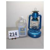 Dietz Oil Lamp 16" h w/ 1 gal of Lamp Oil