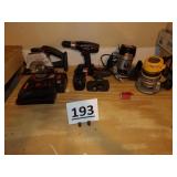 Craftsman & DeWalt Battery Tools - No Chargers