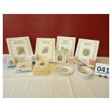 Beatrix Potter Books, Ornaments, Dishes