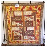 Windflower Pattern Quilt NEW