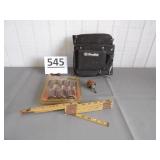 Folding Ruler, Tool Bag, Sanding Drums