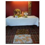Fall Decorations, Rugs & Florals