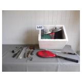 Grilling Items, Propane Torch, Tennis Racket