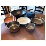 Kitchen variety pots and pans