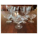 Etched glasses