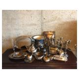Silver=plated table articles