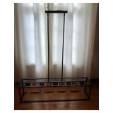 41x9x49 5-light rectangle dining room fixture