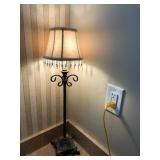 Wrought iron table lamp