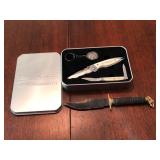 Winchester pocketknife set and hunting knife