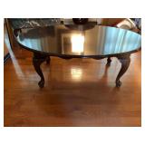 46x27x18 oval coffee table