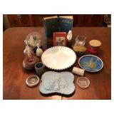 Fenton glass and home decor