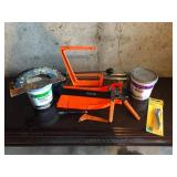 Variety of tile tools