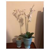 Stoneware pot and vase