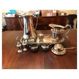 Vintage silver-plated tea and coffee service set