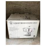 5quart round chafing dish