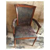 Wooden arm chair
