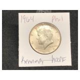 1964 KENNEDY HALF DOLLAR