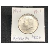 1964 KENNEDY HALF DOLLAR