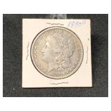 1890 -O- MORGAN SILVER DOLLAR