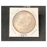 1889 MORGAN SILVER DOLLAR