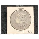 1880 MORGAN SILVER DOLLAR