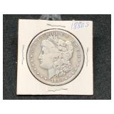 1880 -S- MORGAN SILVER DOLLAR