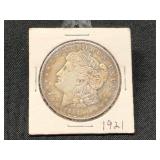 1921 MORGAN SILVER DOLLAR