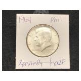1964 KENNEDY HALF DOLLAR