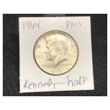 1964 KENNEDY HALF DOLLAR