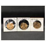 3 Presidential Dollars