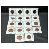 (18) Great Britain Half Pennies