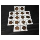 (16) Great Britain Large Cents