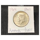 1964 KENNEDY HALF DOLLAR