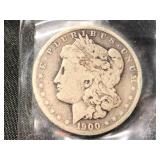 1900-O- MORGAN SILVER DOLLAR