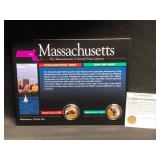 2000 MASSACHUSETTS MINT QUARTERS