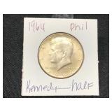 1964 KENNEDY HALF DOLLAR