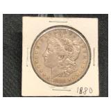 1880-S- MORGAN SILVER DOLLAR