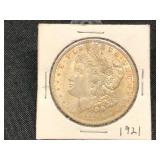 1921 MORGAN SILVER DOLLAR