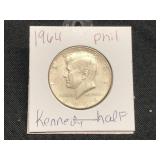 1964 KENNEDY HALF DOLLAR
