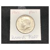 1964 KENNEDY HALF DOLLAR