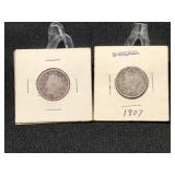1900&1910 V-Nickels