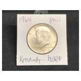 1964 KENNEDY HALF DOLLAR