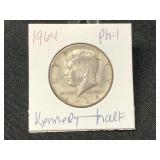 1964 KENNEDY HALF DOLLAR