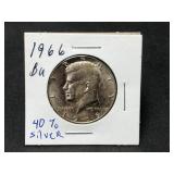 1966 Kennedy Half Dollar
