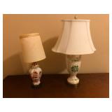 Vantage porcelain table lamps