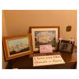 Home decor framed art